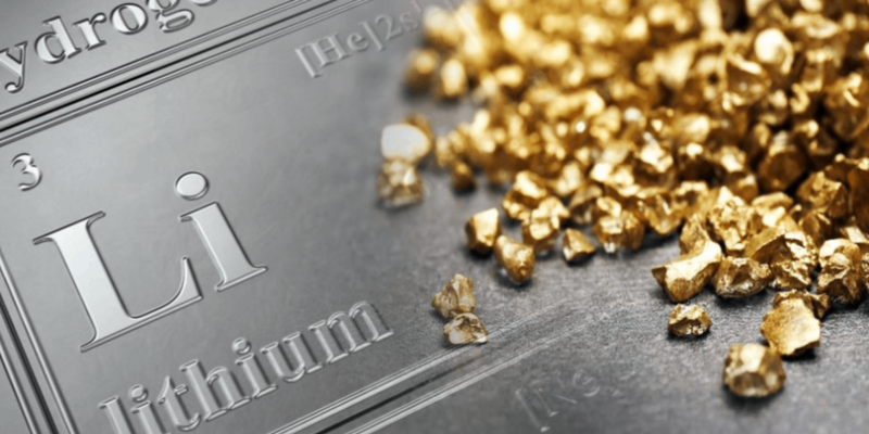 gold andlithium