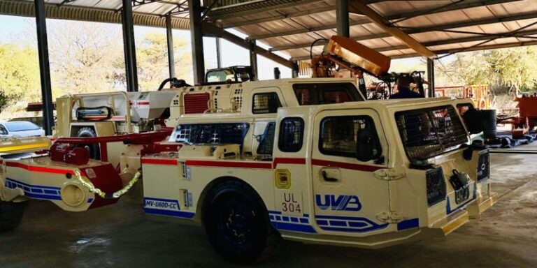 UV Botswana Leads Innovation in Underground Mining Vehicles and Prepares for Electric Future