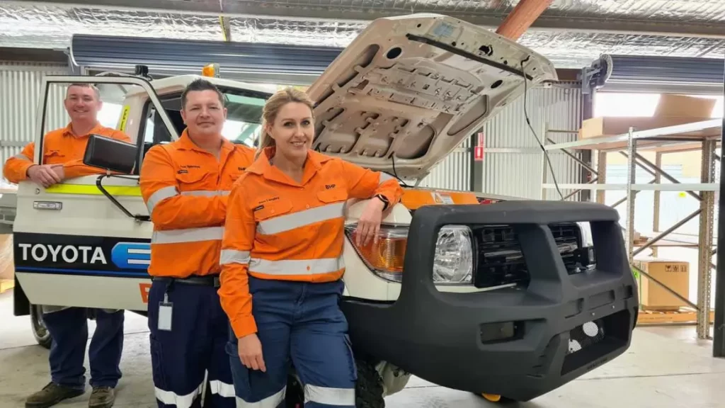 BHP Teams Up with Toyota Australia for Battery Electric Hilux Trial in Mining Operations