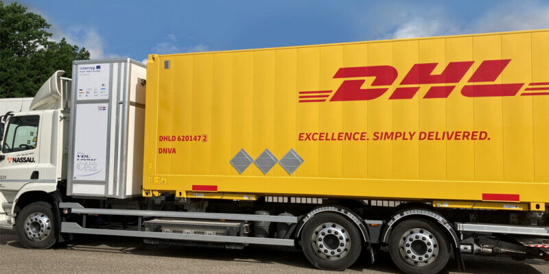 DHL and Scania Unveil Hybrid Electric Truck to Bridge Charging Gaps