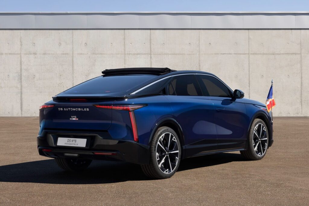France Unveils Presidential DS No8 as First All-Electric State Vehicle