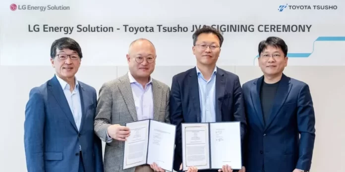LG Energy Solution and Toyota Tsusho Launch U.S. Battery Recycling Venture