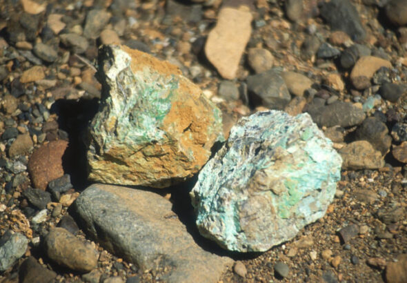 High grade nickel ore, New Caledonia