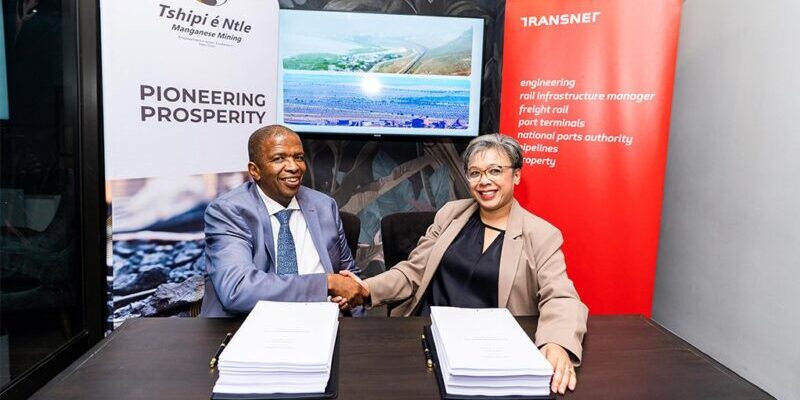 Transnet Secures Long-Term Manganese Rail Agreement with Tshipi é Ntle