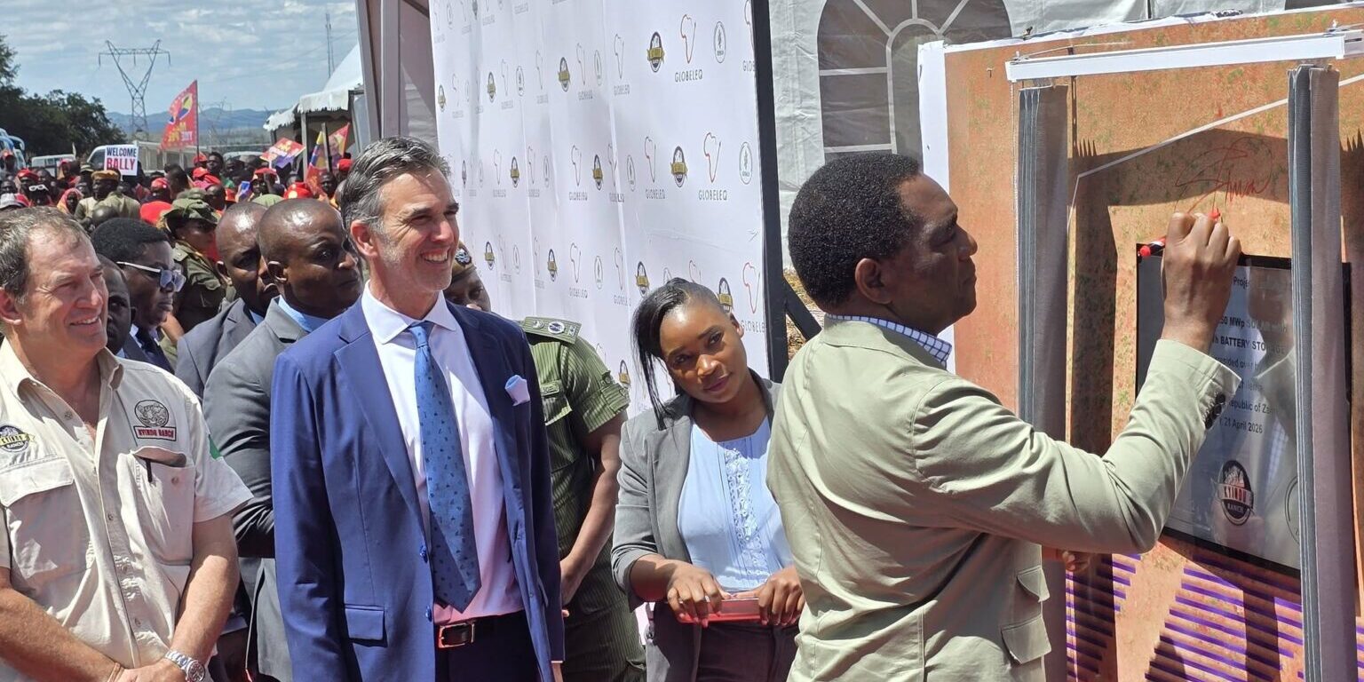 Zambia Launches Major 250MW Solar and 150MW Battery Storage Project in Chongwe