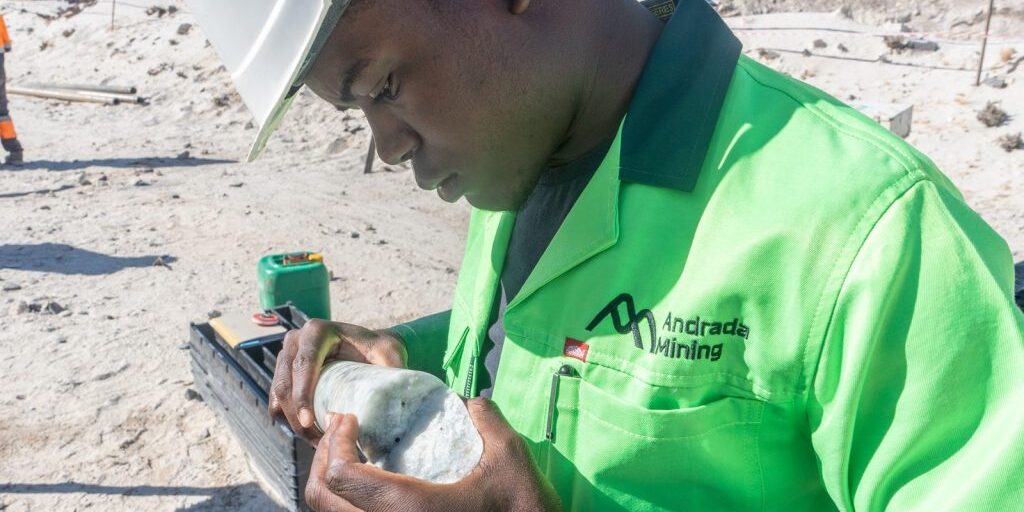 Andrada Mining Advances Namibia Expansion with New Funding and Strong Lithium Drill Results