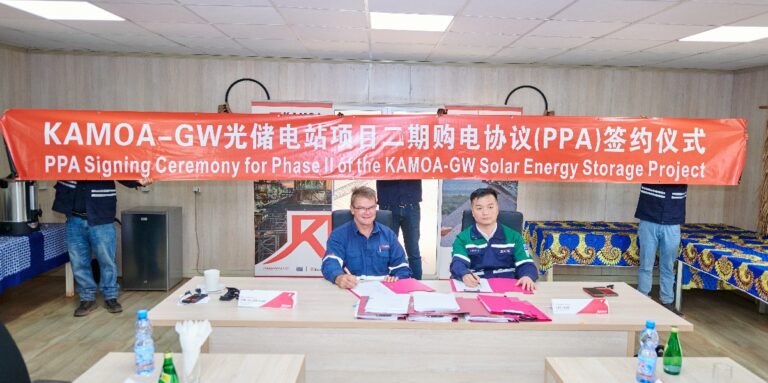 Kamoa Copper and Green World Energie Sign Second Power Purchase Agreement for Additional 30 MW Solar Capacity